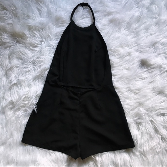 Backless Halter romper - Picture 2 of 3